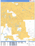 Missouri City Digital Map Basic Style